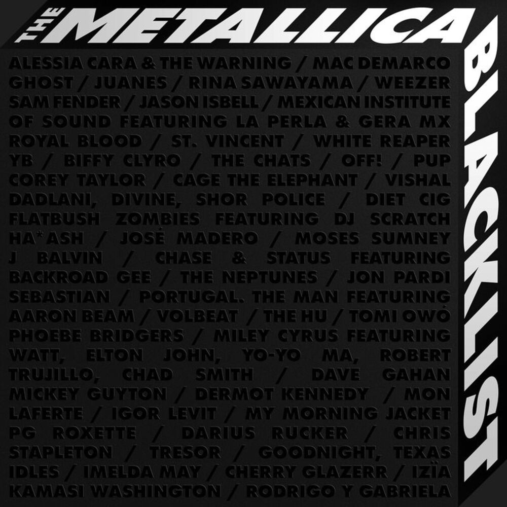 Metallica and Various Artists - The Metallica Blacklist (4CD)  CD
